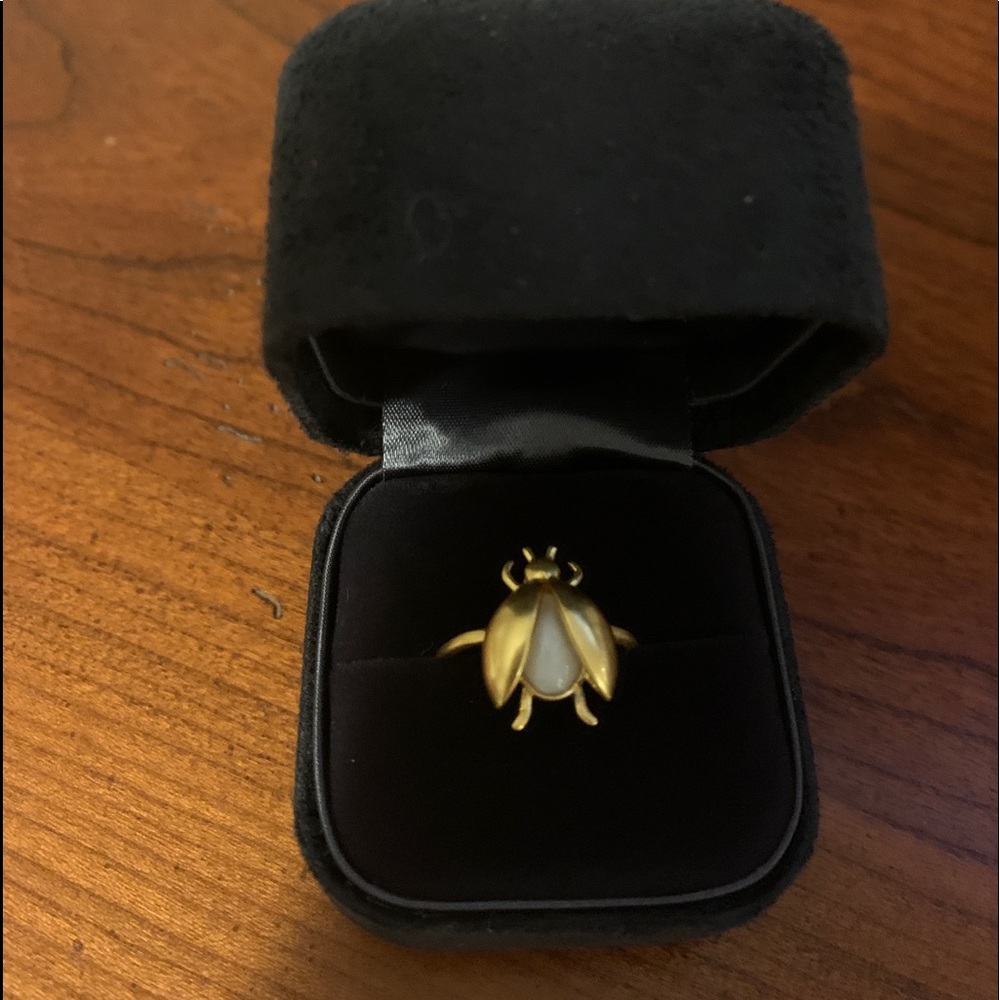 Madewell Ladybug ring